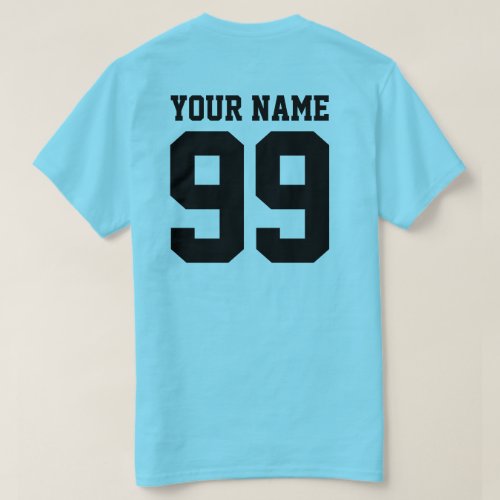 Baseball Football Soccer Name Number Boy Girl T_Shirt