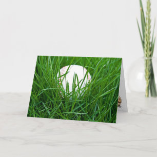 Baseball for Father's Day Card