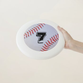 Baseball Frisbee by Baseball_Designs at Zazzle