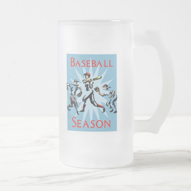 Baseball-Frosted MUG (Right)