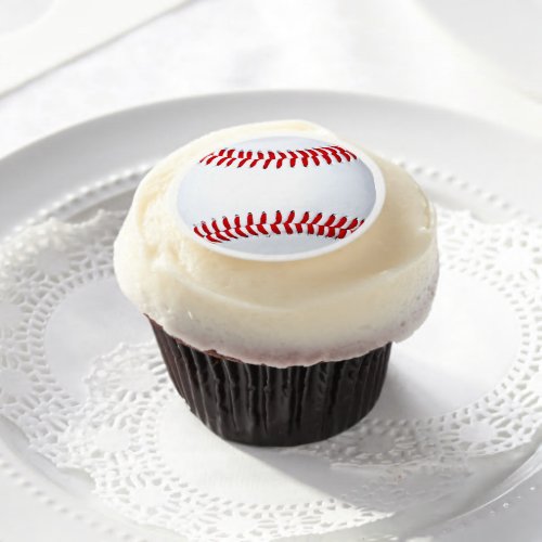 Baseball Frosting Edible Frosting Rounds