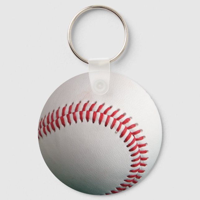 Baseball Fully Customizeable Keychain (Front)