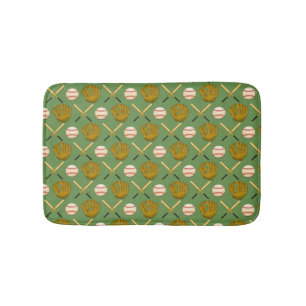 Baseball Fun Bath Mat