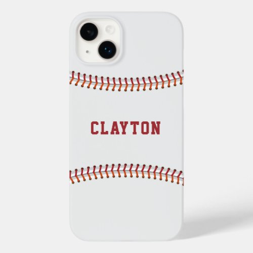 Baseball Fun Sports Game Personalized Name Case_Mate iPhone 14 Plus Case