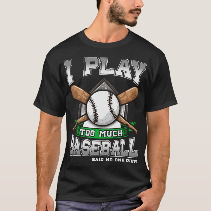 youth baseball shirts with sayings
