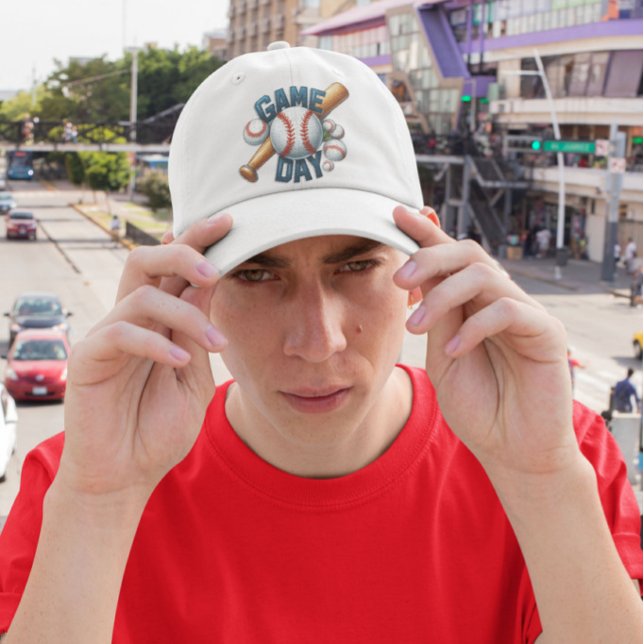 Baseball Game Day Hat (Creator Uploaded)
