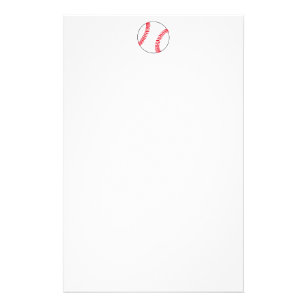 Baseball Stationery | Zazzle