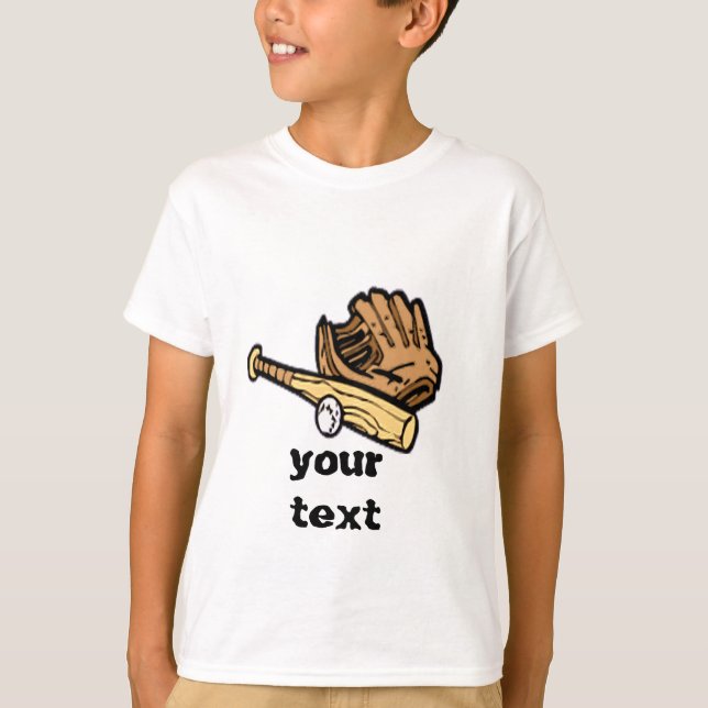 baseball gear t-shirt (Front)