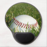 Baseball Gel Mouse Pad<br><div class="desc">add text or upload your own image</div>