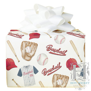 Baseball Gift Wrapping Paper