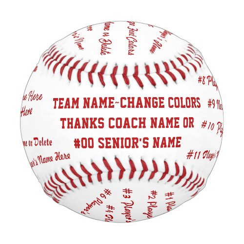 Baseball Gifts for Seniors Baseball Coach Gifts