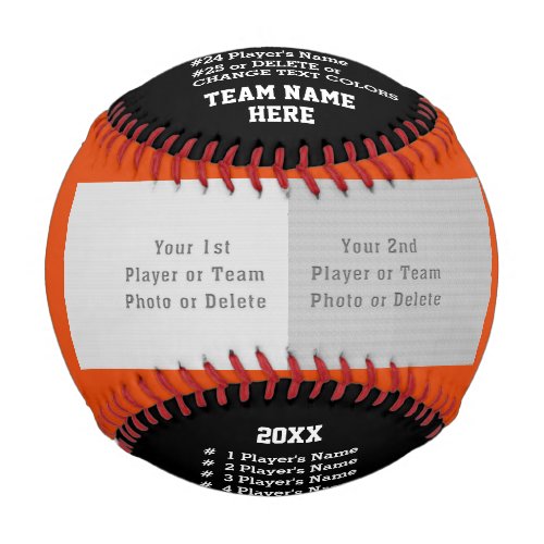 Baseball Gifts for SENIORS TEAM and COACHES