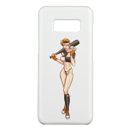 Baseball girl Case-Mate samsung galaxy s8 case