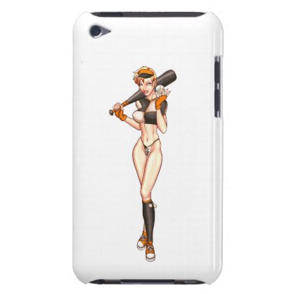 Baseball girl iPod Case-Mate case