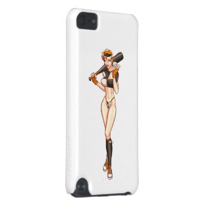 Baseball girl iPod touch 5G case