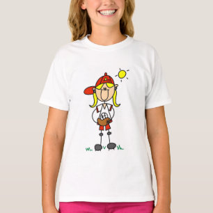 Baseball Girl With Glove Tshirts and Gifts