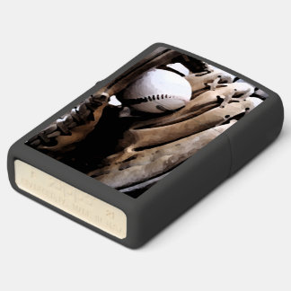 Baseball Glove and Ball Sports Zippo Lighter