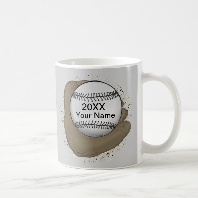 Baseball Glove  Coffee Mug (Right)