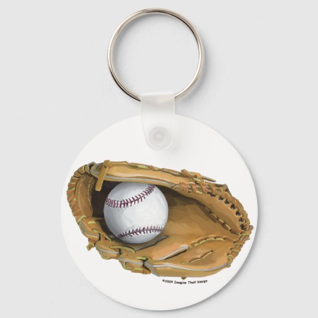 Baseball on sale glove keychain