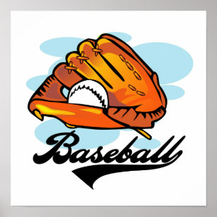 Baseball Glove T-shirts and Gifts Poster