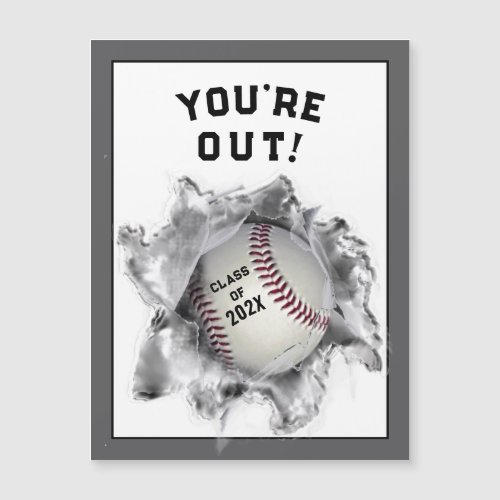 Baseball Graduation Gift Card