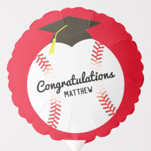 Baseball Graduation Party Sports Balloon