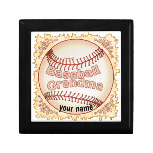 Baseball Grandma Gift Box