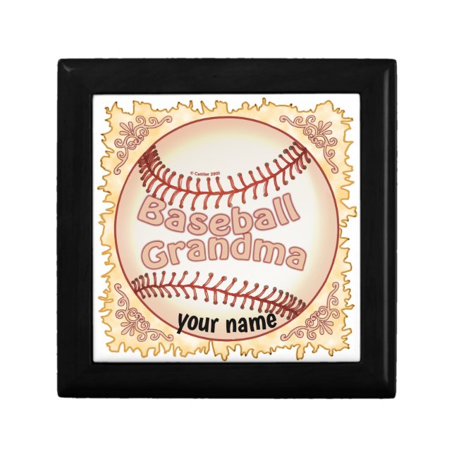 Baseball Grandma  Gift Box (Front)