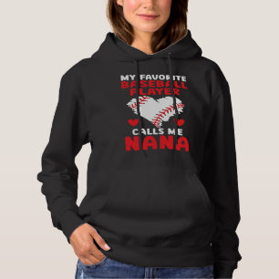 Baseball Grandma Grandmother Granny Grandparents D Hoodie