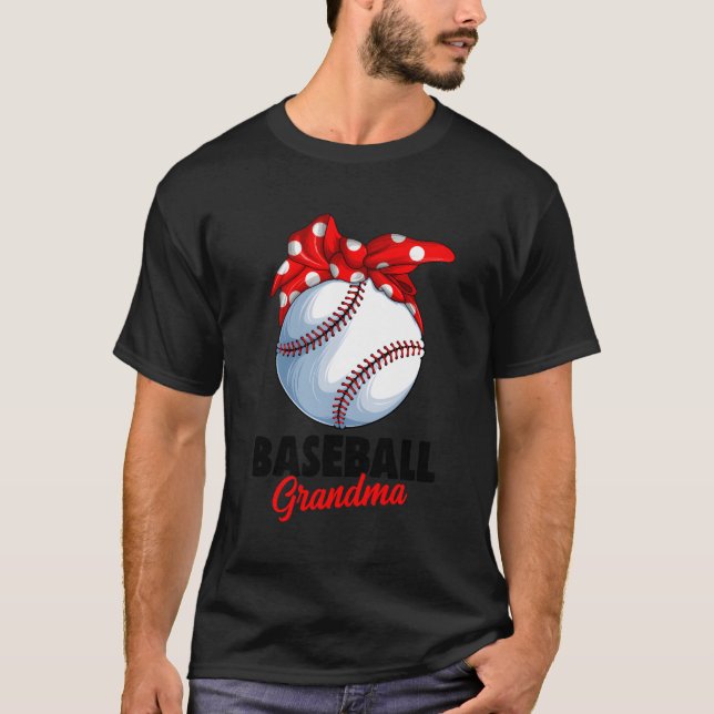 Baseball Grandma T-Shirt (Front)