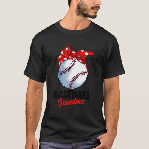 Baseball Grandma T_Shirt