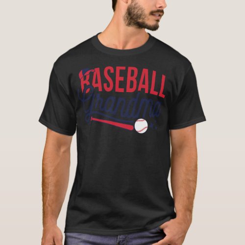 Baseball Grandma T_Shirt