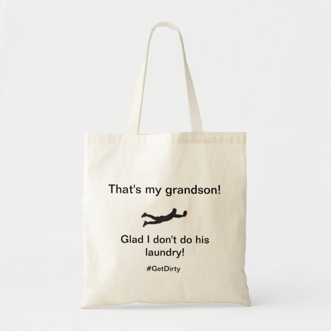 Baseball Grandma Tote (Front)