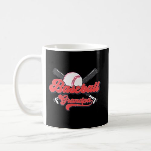 Baseball Grandpa Ball Game Day Fathers Day Sport Coffee Mug
