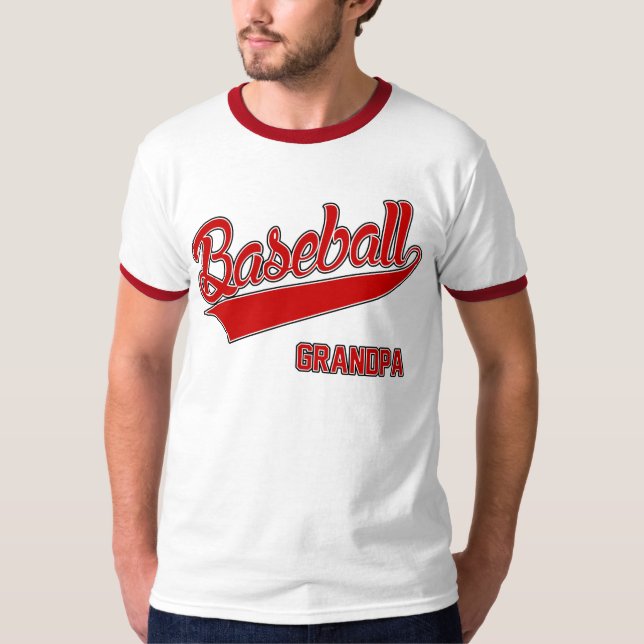 Baseball Grandpa T-Shirt (Front)