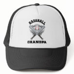 Baseball Grandpa Trucker Hat