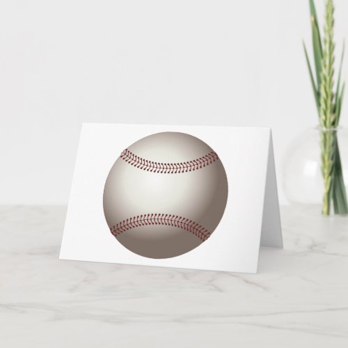 Baseball Greeting Card