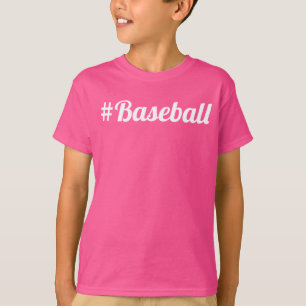 Baseball Hashtag Youth Fan Must-Have T-Shirt