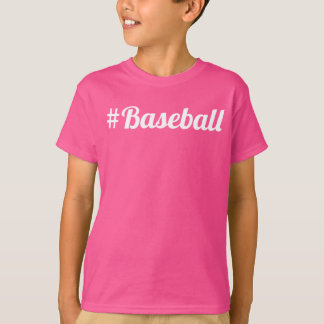 Baseball Hashtag Youth Fan Must-Have T-Shirt