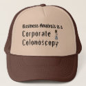 Baseball hat for business analysts who play golf