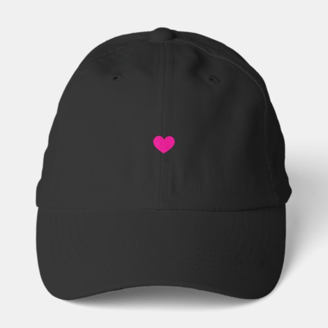 Baseball Hat With Heart (Front)