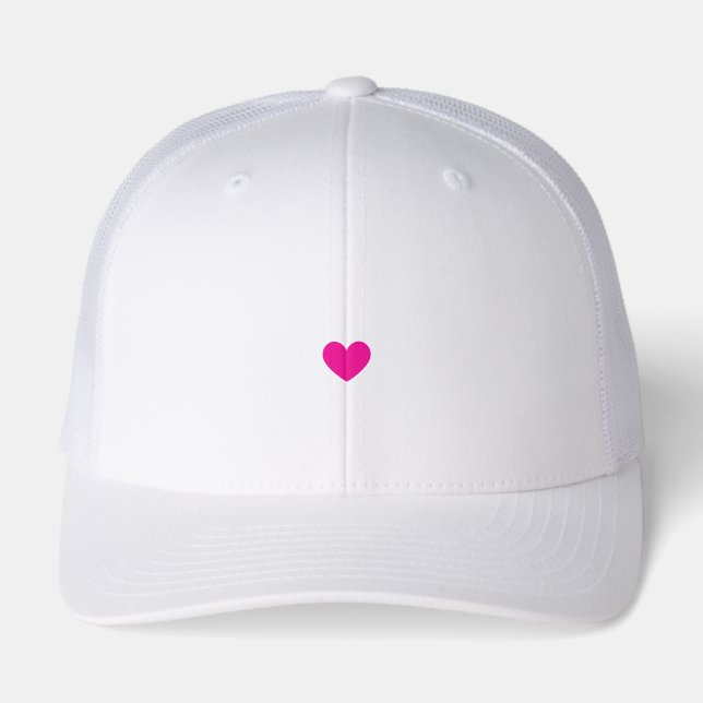Baseball Hat With Heart (Front)