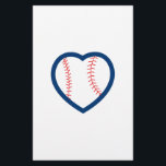 BASEBALL HEART<br><div class="desc">You spend hours dreaming, practicing the sport and playing on the baseball field. Baseball is life! Your baseball player will love this!</div>