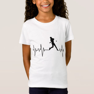 Baseball Heartbeat Kid T-Shirt