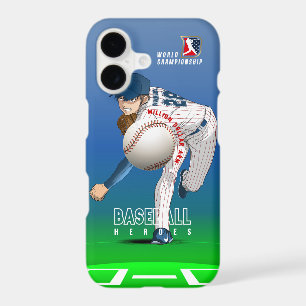 Baseball Hero with Million Dollar Arm iPhone 17 Case