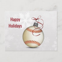 baseball Holiday greeting