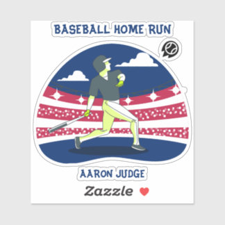Baseball Home Run Aaron Judge Sticker