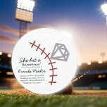 Baseball Homerun Diamond Gem Bridal Shower Invite<br><div class="desc">Bridal Shower Invitations Baseball Theme</div>