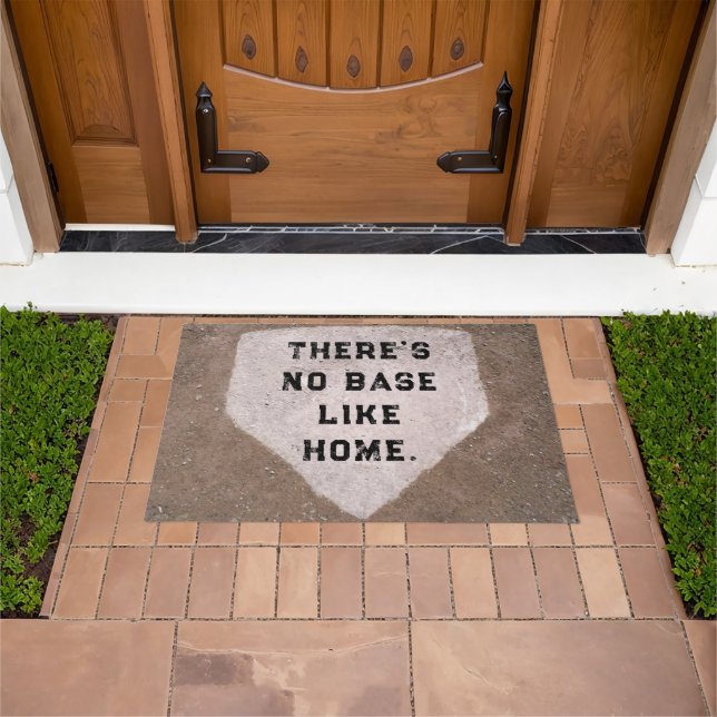 Baseball Humor Doormat (Outdoor)