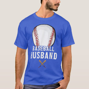 Baseball Husband Funny Baseball Grandfather Father T-Shirt